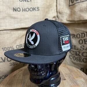 Baseballism 1080 The Fan Portland Birdie Club Trucker Snapback Hat Cap Black New